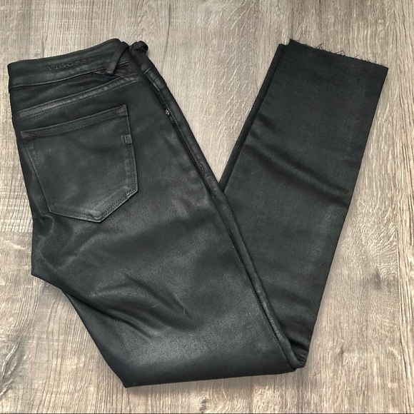 Vigoss Denim - Vigoss Shiny Black skinny jeans